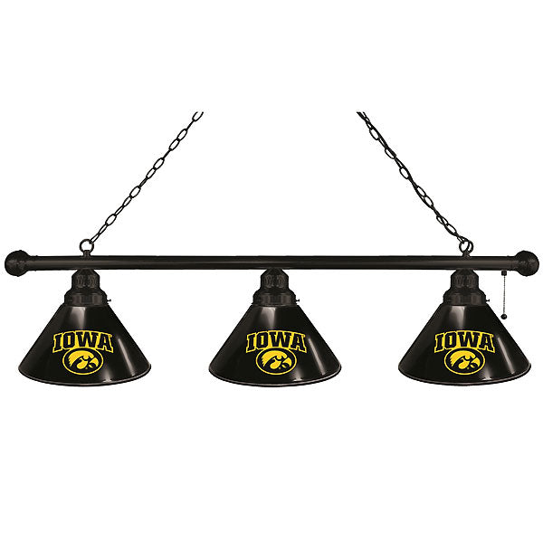 Iow Hawkeyes 3-Shade Billiard Light