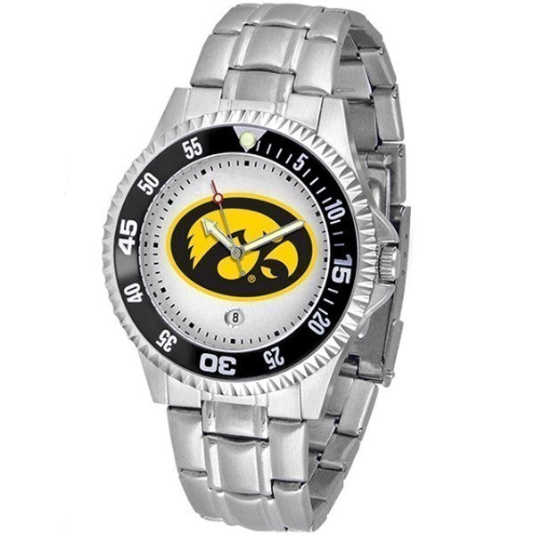 Iowa Hawkeyes Competitor Steel Band Watch