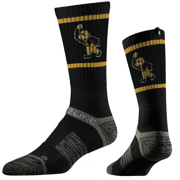 Iowa Hawkeyes Punching Herky Sock