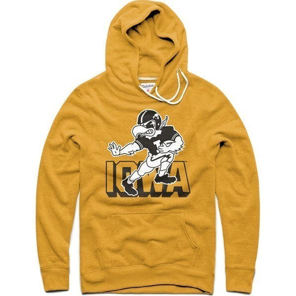 Iowa Hawkeyes Stiff Arm Hoodie