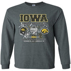 Iowa Hawkeyes 2024 Music City Bowl Tee - Long Sleeve