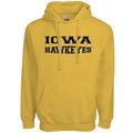 Iowa Hawkeye Ginger Old Gold Sweat Hoodie