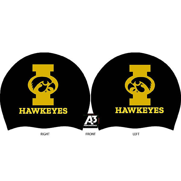 Iowa Hawkeyes Swim Cap