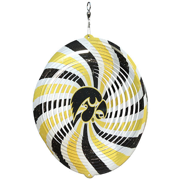 Iowa Hawkeyes Herky Head 7" Swirly