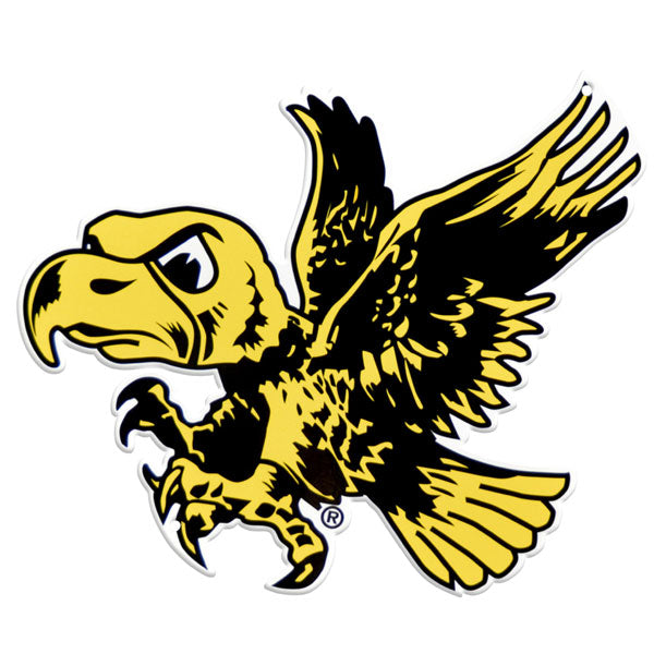 Iowa Hawkeyes Spirit Size Flying Herky Sign