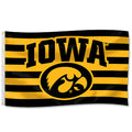 Iowa Hawkeyes Striped Spirit Flag