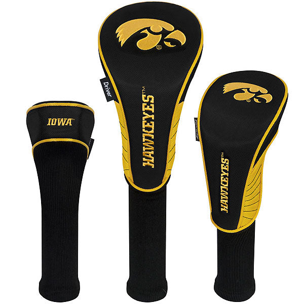 Iowa Hawkeyes Set of 3 Head Covers