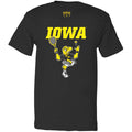 Iowa Hawkeyes Tennis Black Tee