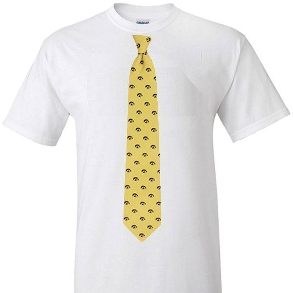 IOWA SS TEE TIE FOR COACH