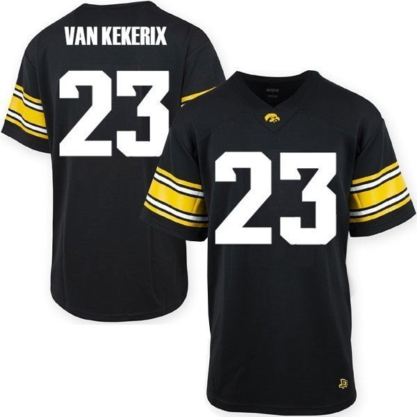 Iowa Hawkeyes Custom Youth Football Player Jersey