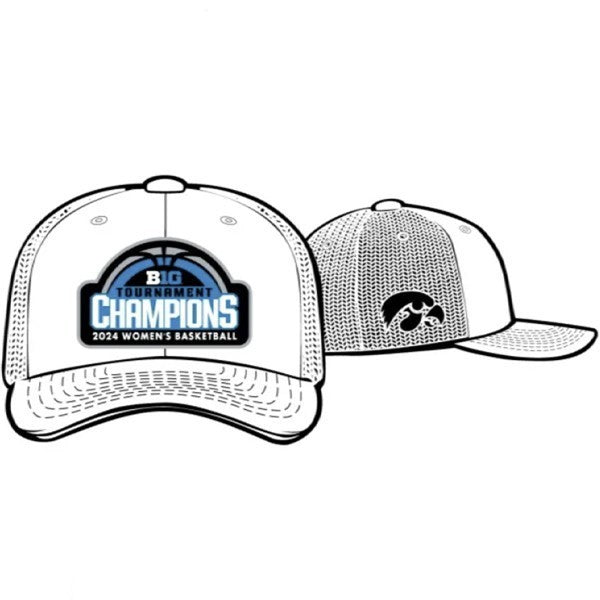 Iowa Hawkeyes Women's Basketball B1G Tournament Champions Hat