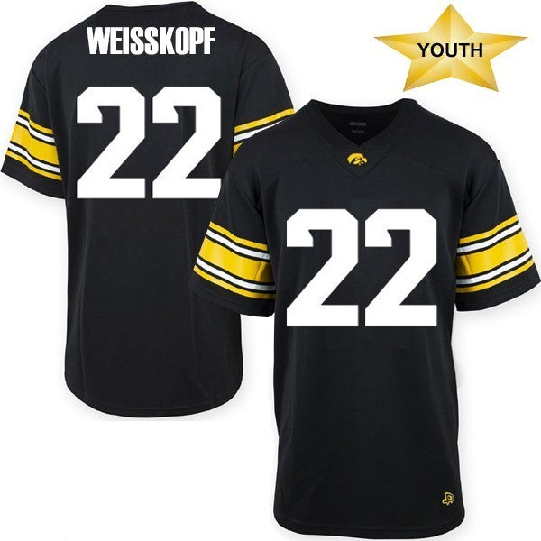 Iowa Hawkeyes Youth Weisskopf Jersey