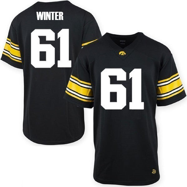 Iowa Hawkeyes Custom Youth Football Player Jersey