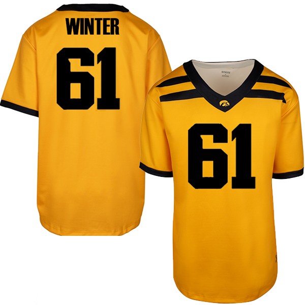 Iowa Hawkeyes Custom Youth Football Player Jersey