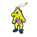 Iowa Hawkeyes Die-Cut Wrestling Keychain