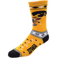 Iowa Hawkeyes Sweater Stripe Xmas Socks