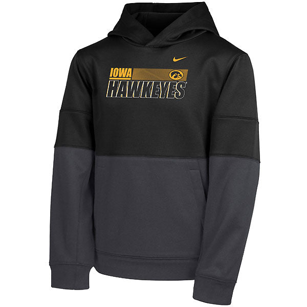 Iowa Hawkeyes Youth Therma PO Hoodie