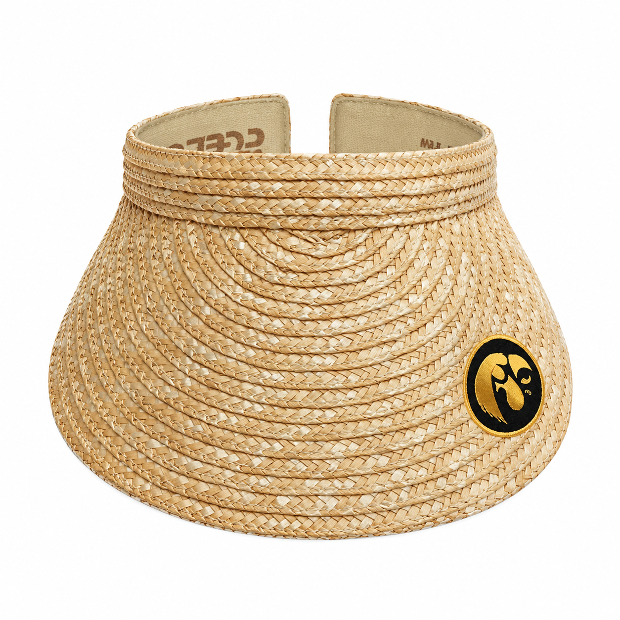 Iowa Hawkeyes Betty Straw Clip Visor