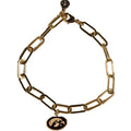 Iowa Hawkeyes Tigerhawk Charm Bracelet