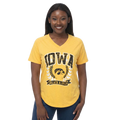 Iowa Hawkeyes Black & Gold V-Neck Tee