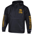 Iowa Hawkeyes 1/2 Zip Pack n Go Jacket