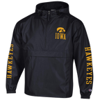 Iowa Hawkeyes 1/2 Zip Pack n Go Jacket