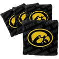 Iowa Hawkeyes Cornhole Bags Set of 4 [Black]