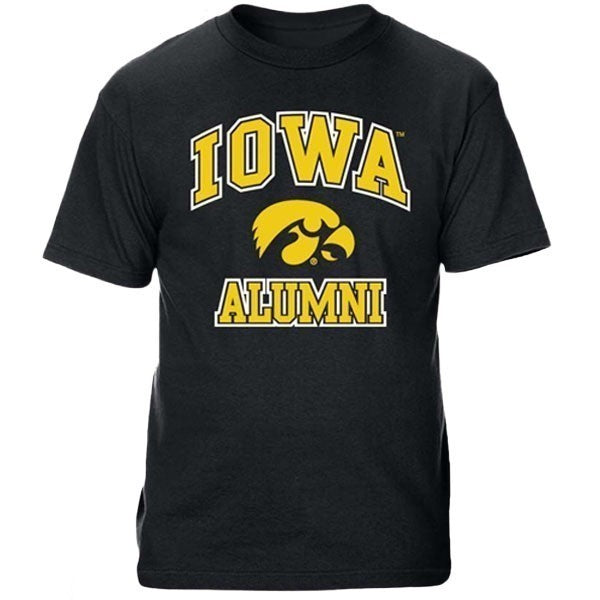 Iowa Hawkeyes Vertical Arch Alumni Tee