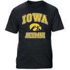 Iowa Hawkeyes Vertical Arch Alumni Tee
