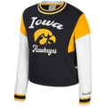 Iowa Hawkeyes Youth Girls Moonbeans Crew