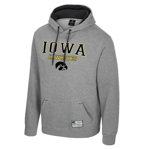 Iowa Hawkeyes Grey Charlie Hood