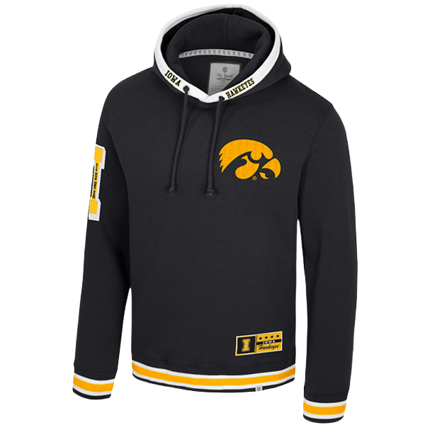 Iowa Hawkeyes Grand Tour Hooded Fleece