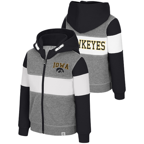 Iowa Hawkeyes Toddler Bert FZ Hoodie
