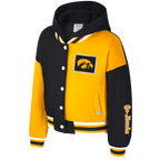 Iowa Hawkeyes Girls Petal Letterman Jacket