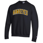 Iowa Hawkeyes Twill Glitter Crew