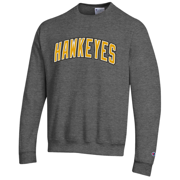 Iowa Hawkeyes Twill Glitter Crew
