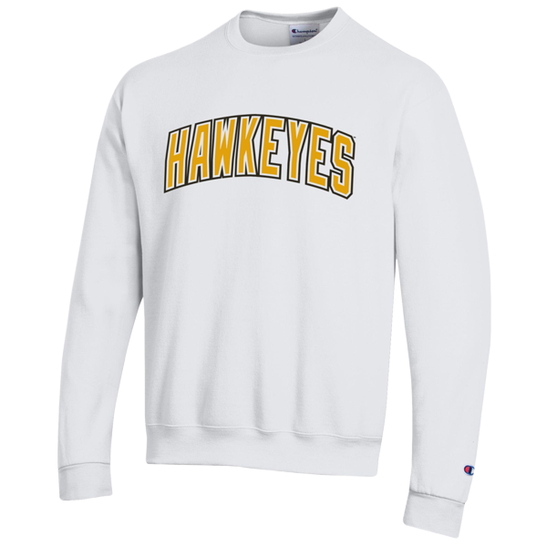 Iowa Hawkeyes Twill Glitter Crew