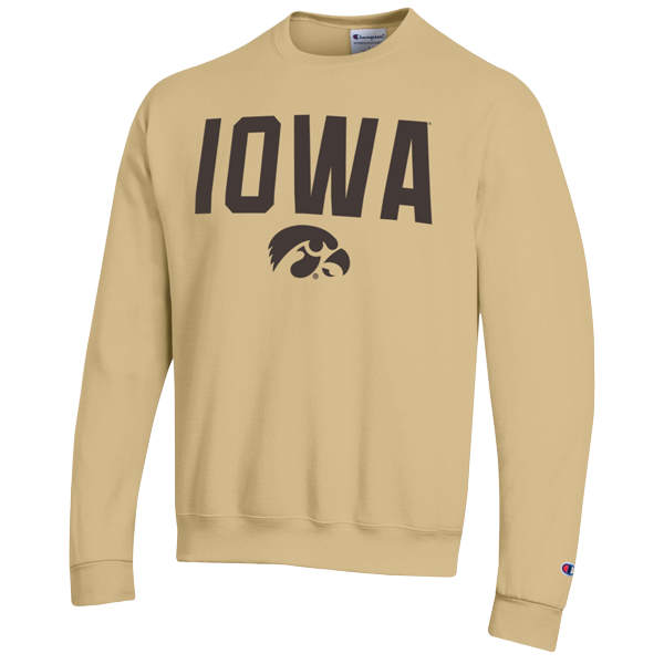 Iowa Hawkeyes Twill Puff Crew