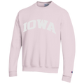 Iowa Hawkeyes Power Blend Twill Sweat - Soft Pink