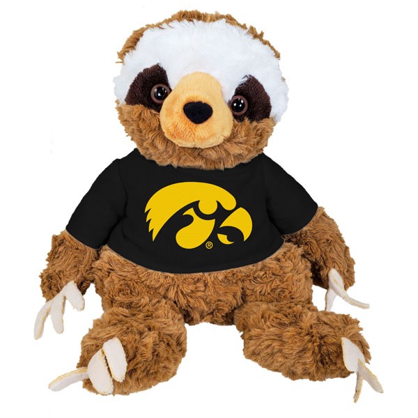 Iowa Hawkeyes Sloth Cuddle Buddy