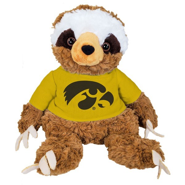 Iowa Hawkeyes Sloth Cuddle Buddy