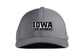 Iowa Hawkeyes Block Curved Performance Hat Grey