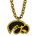 Iowa Hawkeyes Bling Fan Chain
