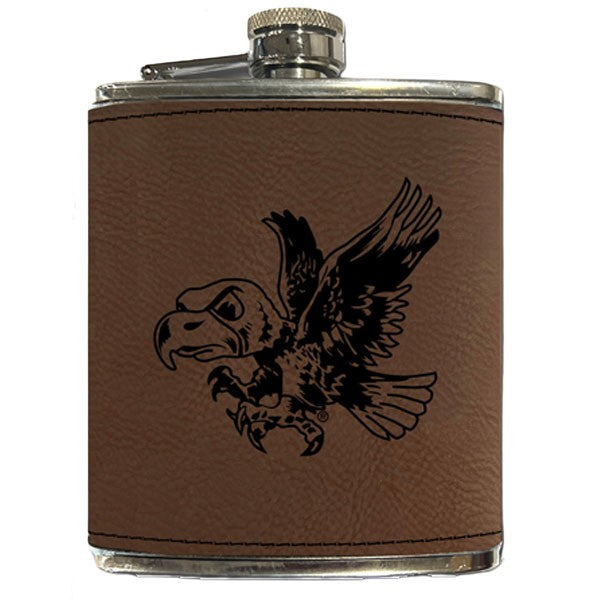 Iowa Hawkeyes Flying Hawk Flask
