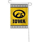 Iowa Hawkeyes Americana Garden Flag