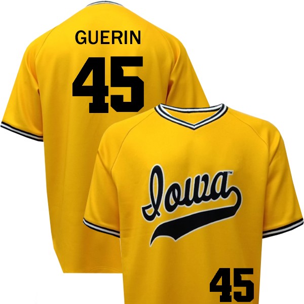 Iowa Hawkeyes Baseball Customized NIL Player Jersey