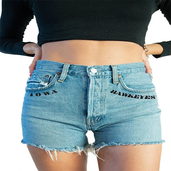 Iowa Hawkeyes Hendrix Jean Shorts