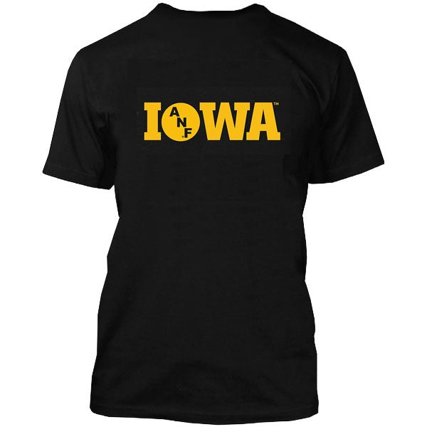 Iowa Hawkeyes 40 Years of ANF Tee