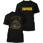 Iowa Hawkeyes 40 Years of ANF Tee