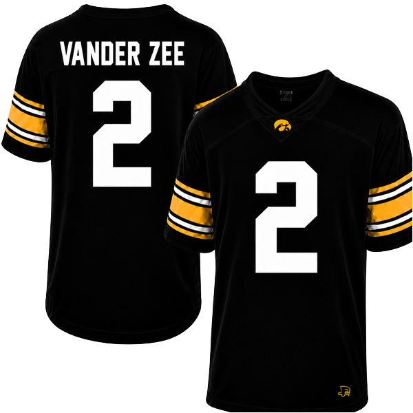 Iowa Hawkeyes Custom Youth Football Player Jersey